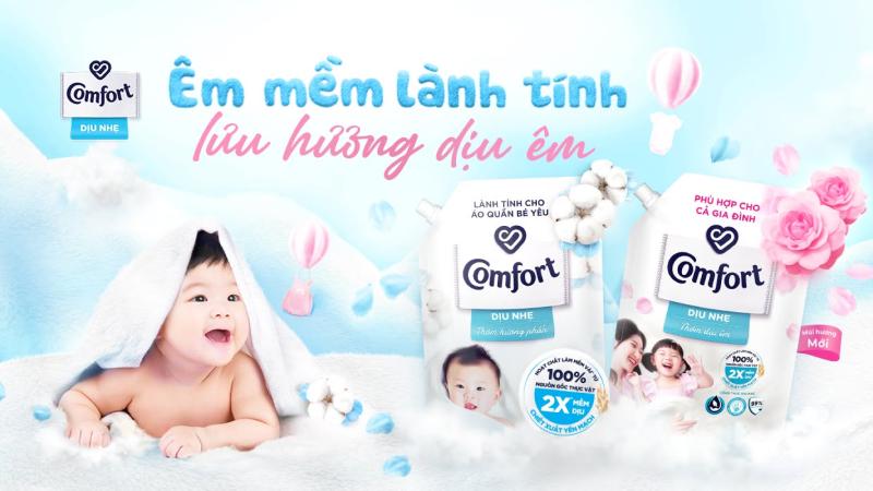 Nước giặt Comfort Cho Bé