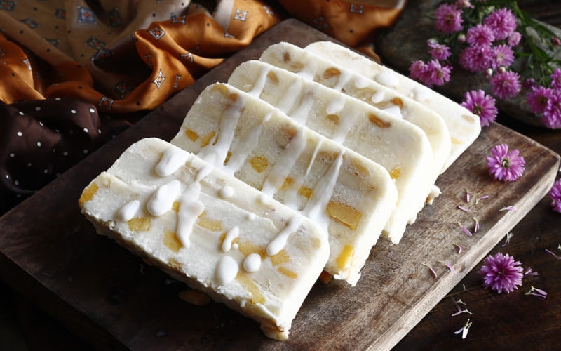 Kem chuối nước cốt dừa