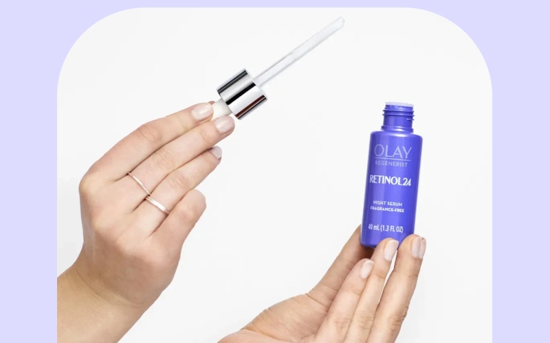 Cách sử dụng Serum Olay Retinol 24