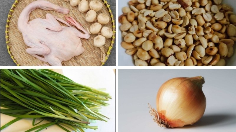 Nguyên liệu làm món vịt tương yêu Nguyên liệu làm món vịt tương yêu