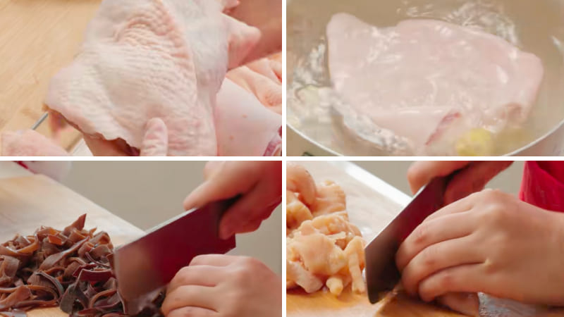 Bước 1: Sơ chế nguyên liệu