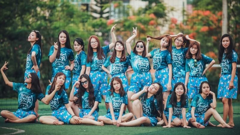 Mẫu áo lớp oversize 6 Mẫu áo lớp oversize 6