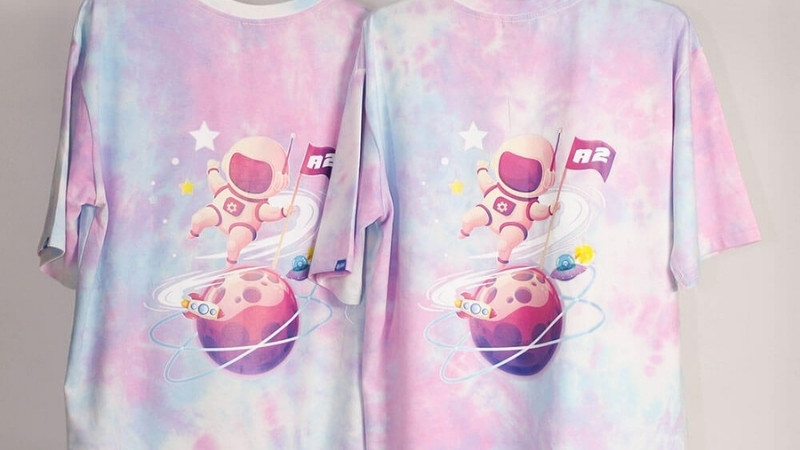 Mẫu áo lớp tie-dye 4 Mẫu áo lớp tie-dye 4