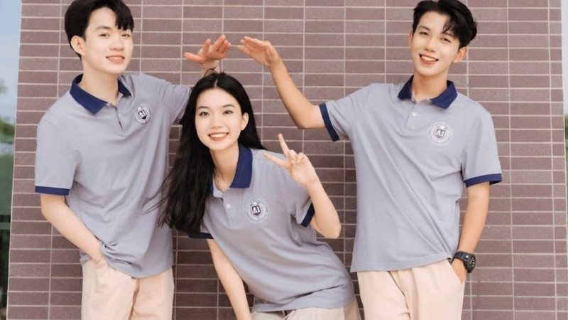 Mẫu áo lớp polo 4 Mẫu áo lớp polo 4