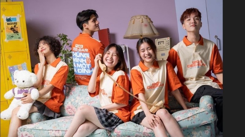 Mẫu áo lớp polo 1 Mẫu áo lớp polo 1