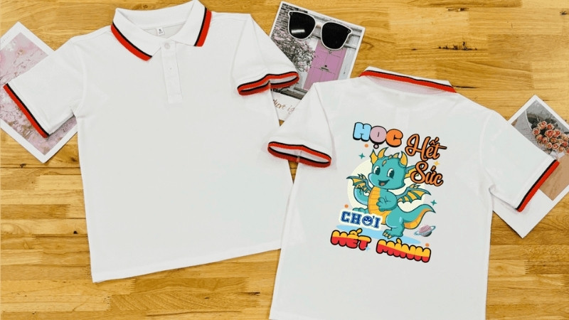 Mẫu áo lớp polo 8 Mẫu áo lớp polo 8