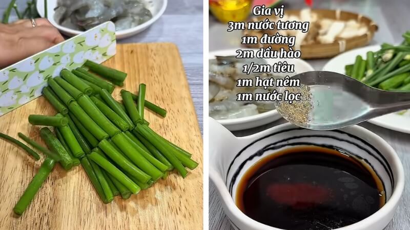 Sơ chế nguyên liệu