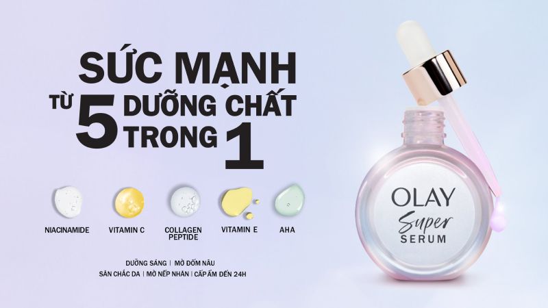 Tác dụng của Super Serum Olay 5 Trong 1 Tác dụng của Super Serum Olay 5 Trong 1