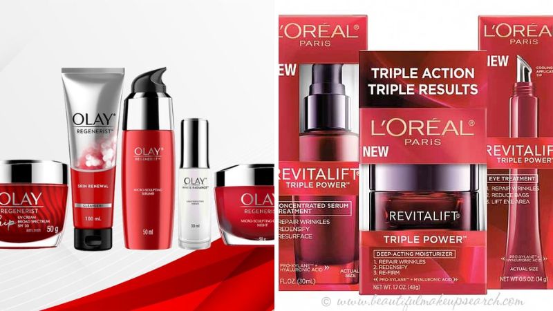 Olay Regenerist vs L'Oreal Revitalift Triple Power
