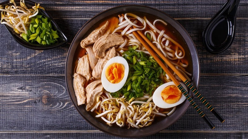 Bảng so sánh, phân biệt mì Udon, Soba và Ramen