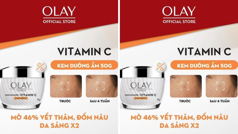 Ưu điểm, nhược điểm kem dưỡng da Olay Luminous Niacinamide + Vitamin C Ưu điểm, nhược điểm kem dưỡng da Olay Luminous Niacinamide + Vitamin C