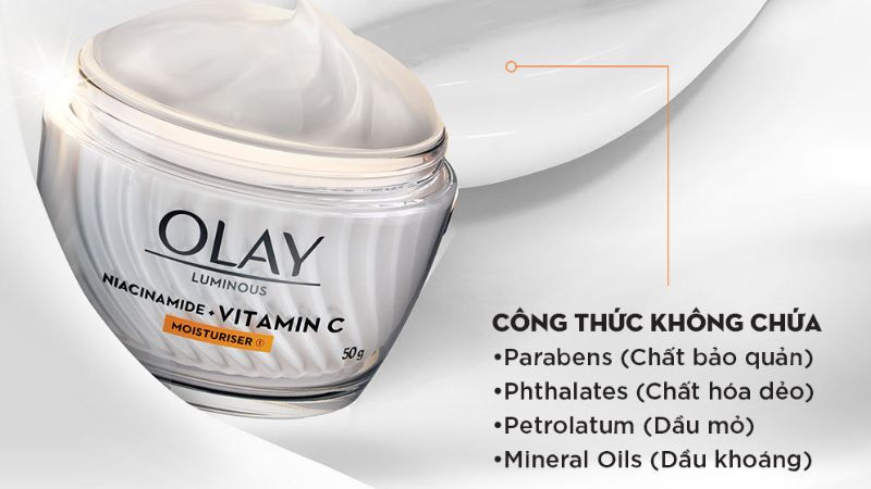 Mua kem dưỡng Olay Luminous Niacinamide + Vitamin C ở Bách hóa XANH Mua kem dưỡng Olay Luminous Niacinamide + Vitamin C ở Bách hóa XANH