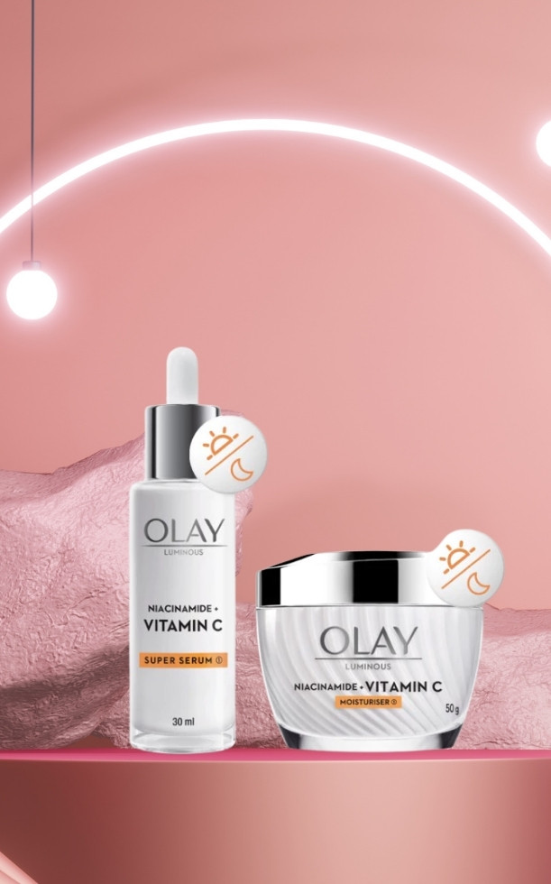 Review bộ sản phẩm Olay Niacinamide Vitamin C: Có giúp da sáng mịn không?