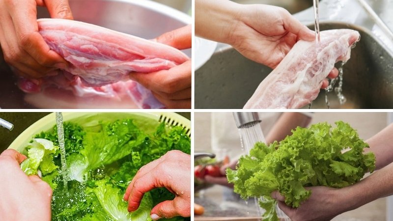 Nguyên liệu làm bún thịt khìa nước dừa