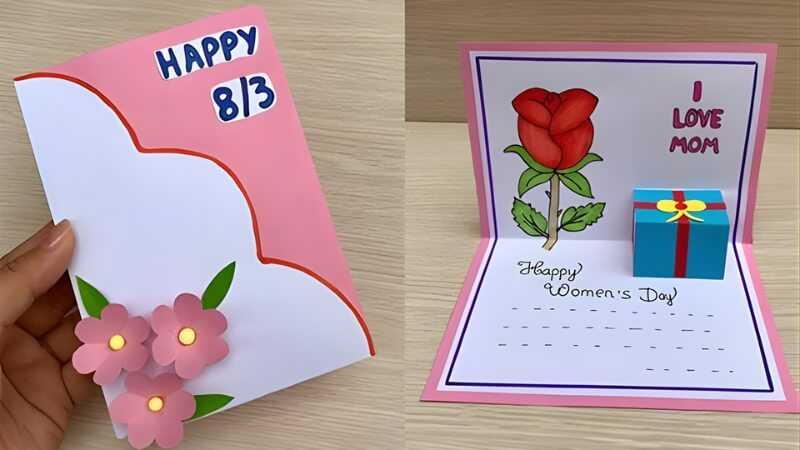 Thiệp vẽ tay của bé Thiệp vẽ tay của bé