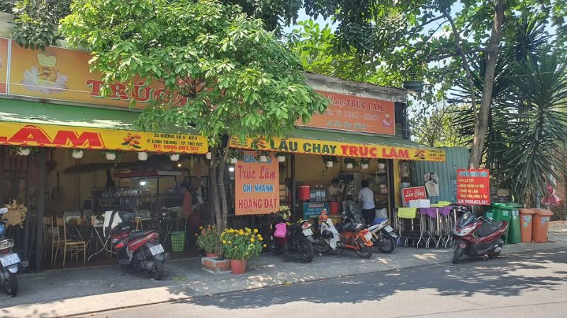 Lẩu chay Trúc Lâm