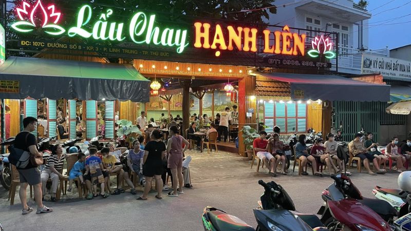 Lẩu chay Hạnh Liên