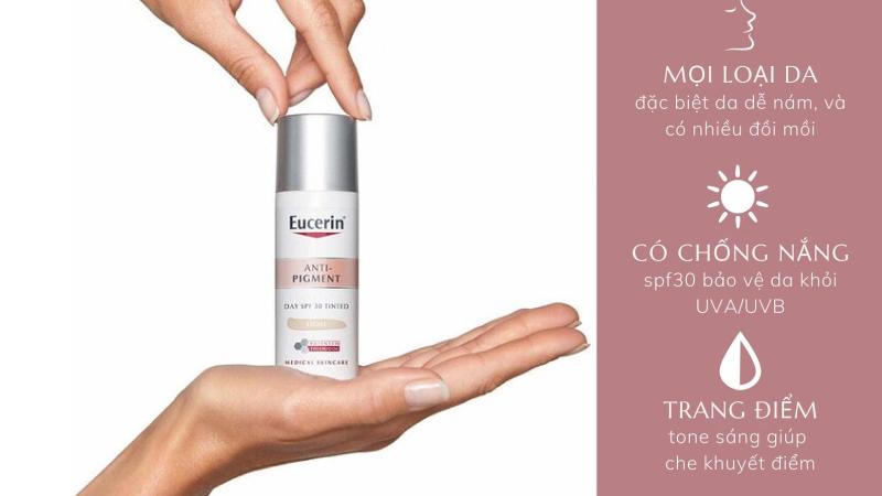 Kem dưỡng Eucerin Anti-Pigment Day SPF 30