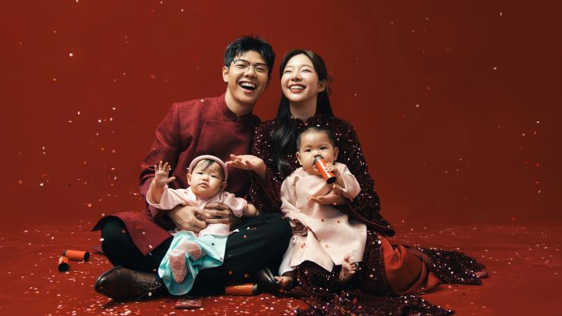 Caption gia đình hạnh phúc ngắn gọn