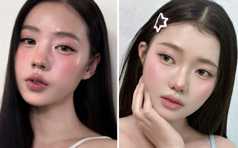 Má hồng thác nước có hợp da dầu không?