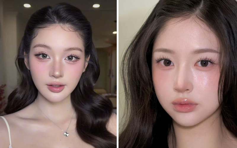 Mẹo giữ má hồng thác nước lâu trôi cả ngày dài