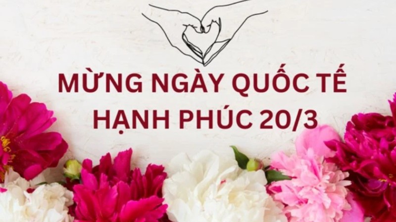 Thiệp 20/3 sang trọng 3