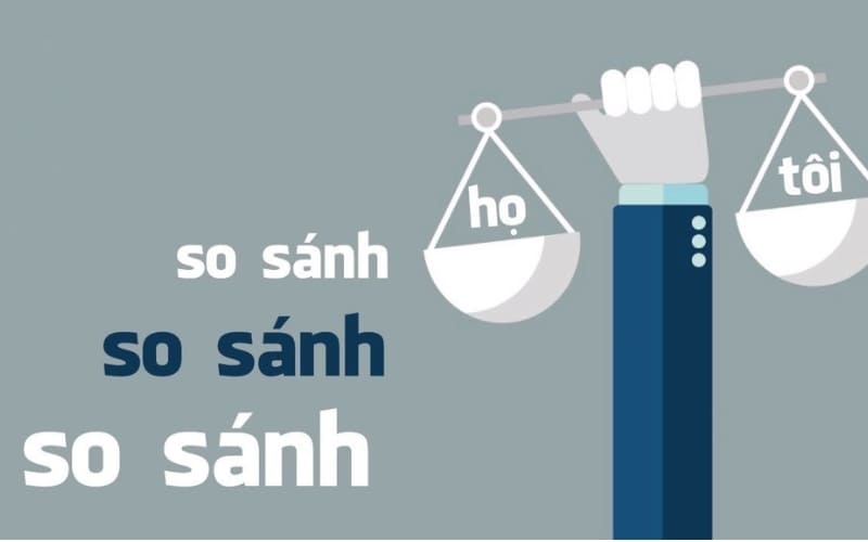 Sự so sánh dễ làm mất ý nghĩa.