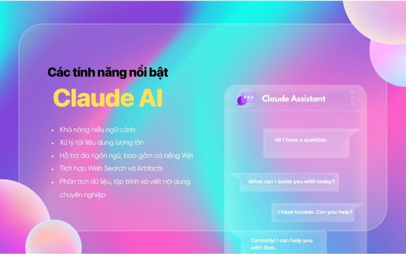 Claude AI phân tích văn bản rõ ràng.