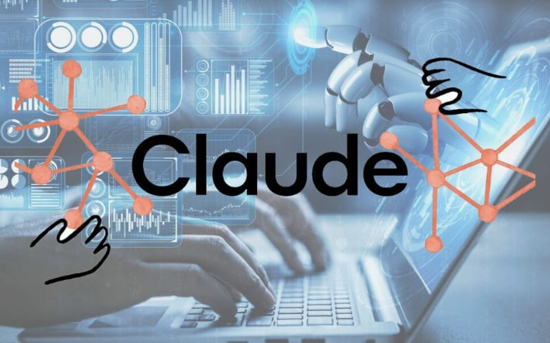 Claude AI vận hành bằng mô hình ngôn ngữ lớn.