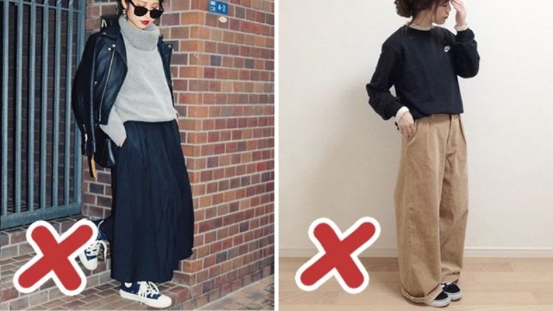 Những lỗi phối đồ khiến nữ lùn trông thấp hơn