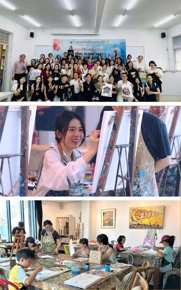 Lưu ngay 10 workshop vẽ tranh TP. Hồ Chí Minh cực chất