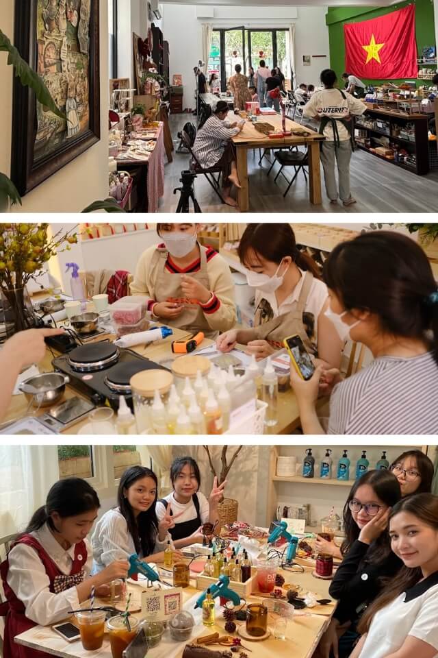 Top 10 workshop làm nến thơm tại Sài Gòn đáng trải nghiệm