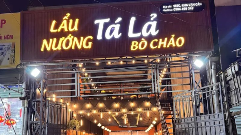 Bò chảo - Lẩu tá lả Thủ Đức