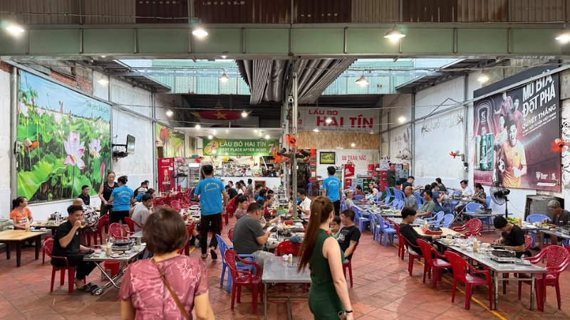 Quán lẩu bò Hai Tín