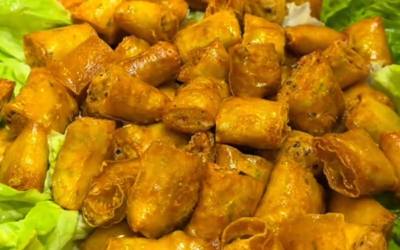 Thành phẩm hấp dẫn với hương vị đậm đà.