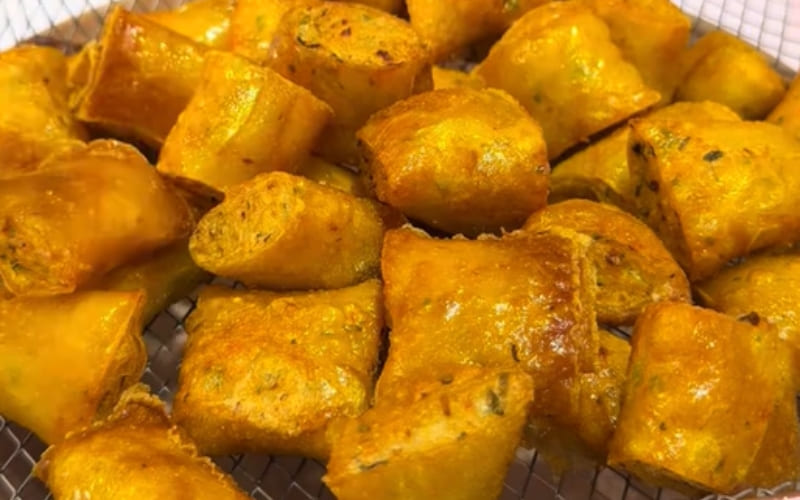 Thành phẩm hấp dẫn với hương vị đậm đà.