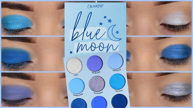 ColourPop Blue Moon Eyeshadow Palette