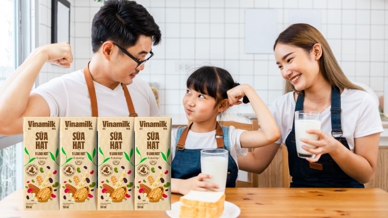 Nên lắc đều, uống lạnh vào bữa sáng hoặc bữa phụ để hấp thụ dưỡng chất tốt nhất