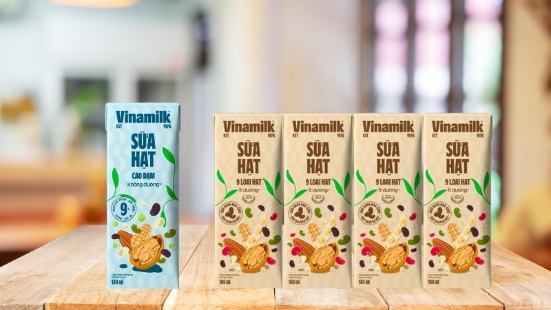 Sữa Vinamilk 9 loại hạt giúp đẹp da, giữ dáng, tốt cho tim mạch và hệ tiêu hóa