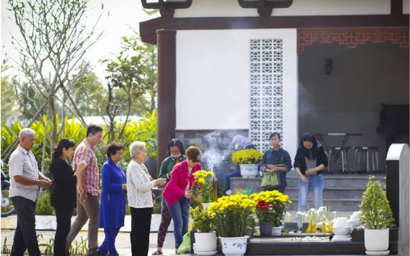 Bài khấn thể hiện lòng thành kính với tổ tiên.