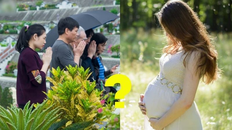 Phụ nữ có thai có nên đi tảo mộ Thanh minh không?
