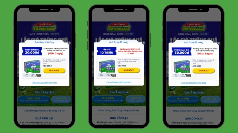 Cơ cấu giải thưởng Cơ cấu giải thưởng