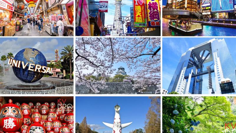 Danh sách địa điểm du lịch Osaka nổi tiếng nhất
