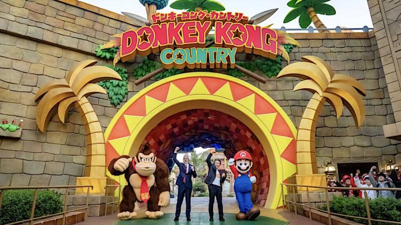 Khu Donkey Kong Country