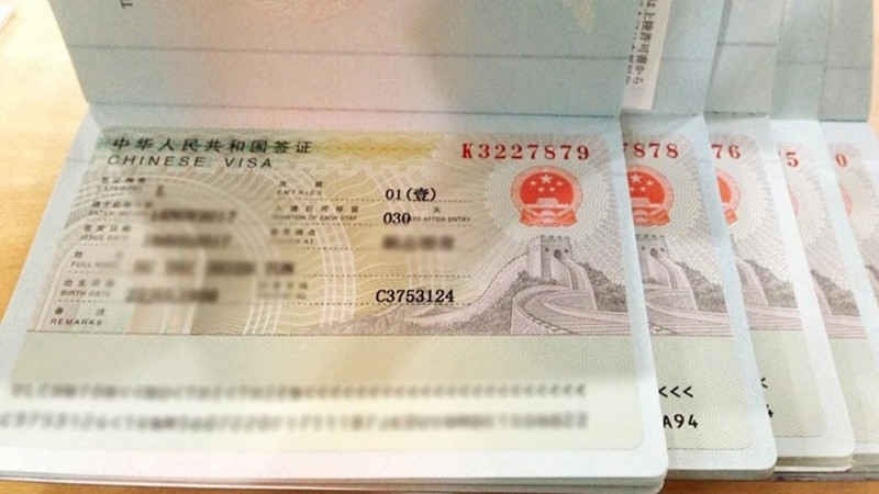 Quy trình xin visa Trung Quốc