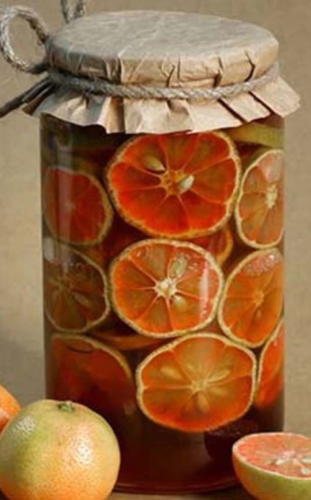 Cách ngâm chanh đào mật ong trị ho dứt điểm, chuẩn tỷ lệ cam kết không đắng