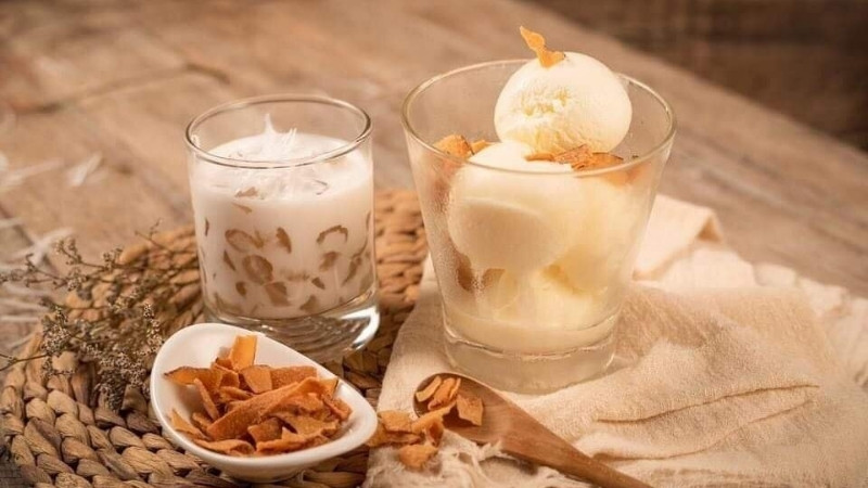 Sữa chua trân châu cốt dừa Hạ Long