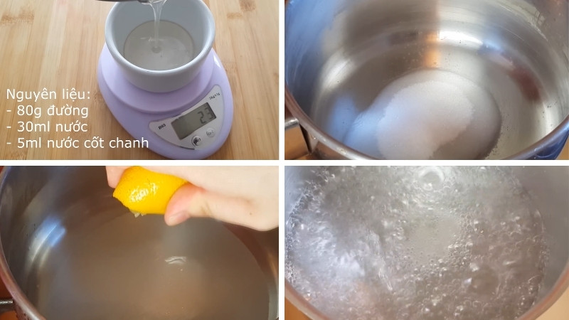 Làm syrup đường