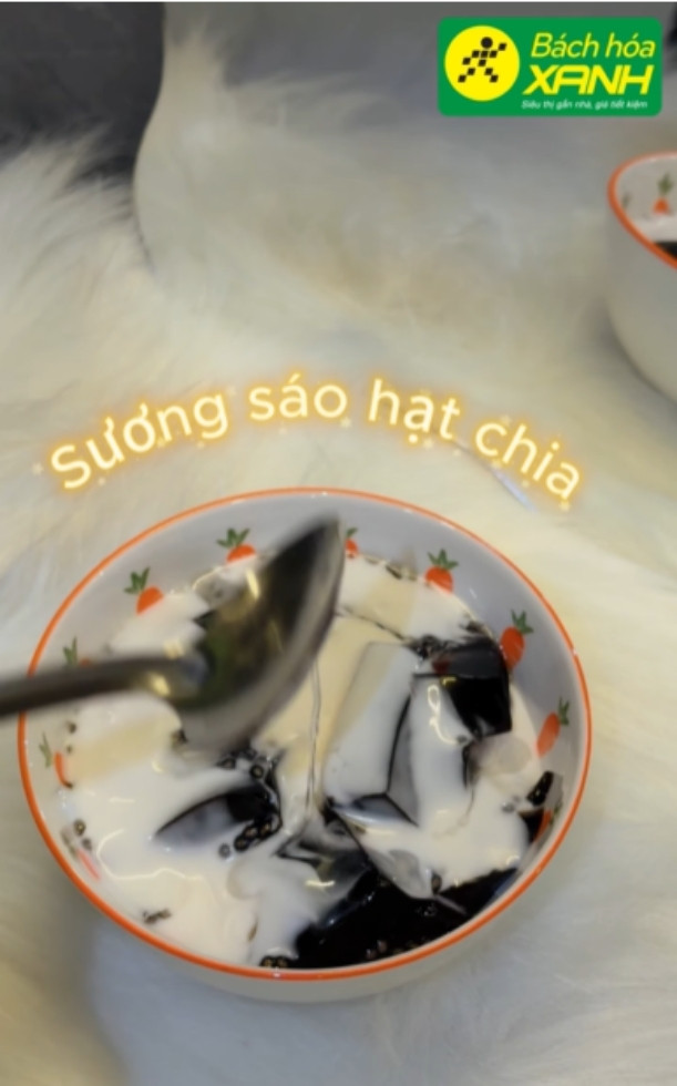 2 cách làm sương sáo hạt chia giải nhiệt tức thì, thạch dai giòn sần sật cực dễ