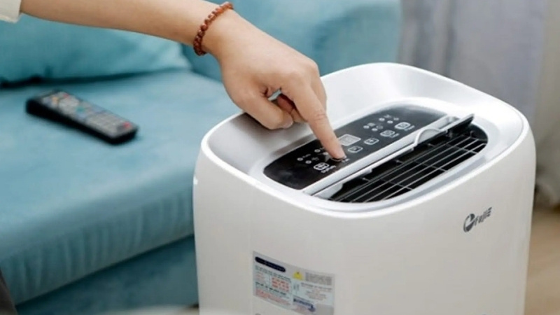 Sử dụng máy hút ẩm